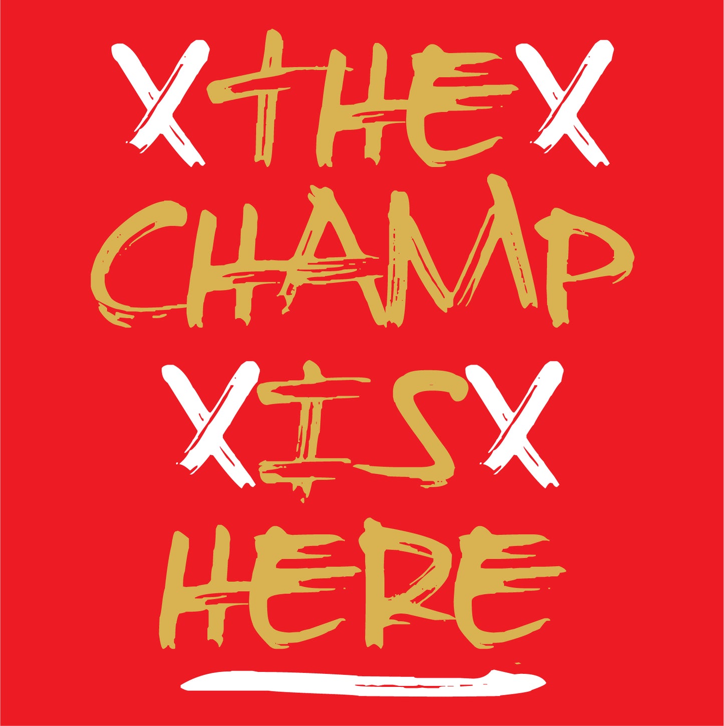 The Champ is Here Hoodie