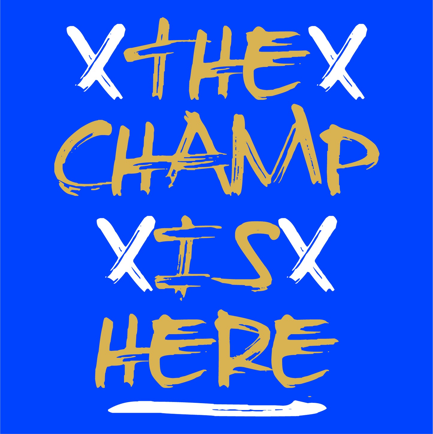 The Champ is Here Hoodie