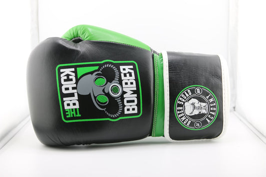 The Black Bomber Boxing Gloves